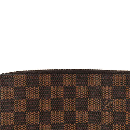 Louis Vuitton Damier Ebene Clemence Wallet Cherry 8 of 12