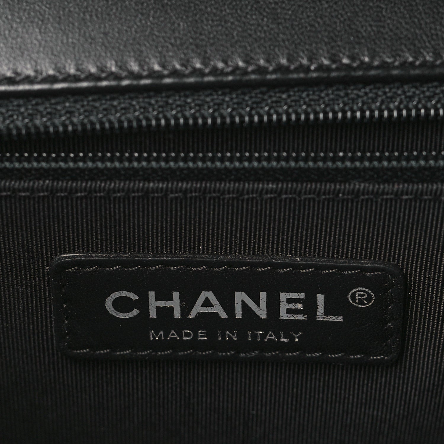 Chanel Lambskin Quilted Large Boy Flap Black 6 of 10
