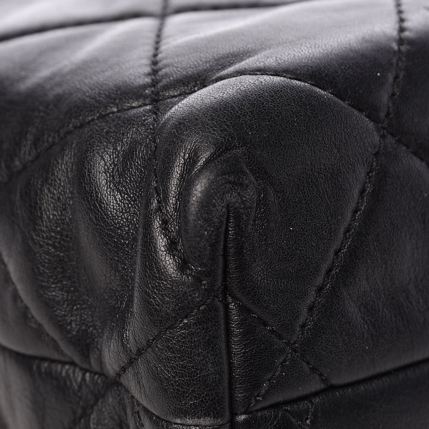 Calfskin Quilted In The Business Flap Bag Black