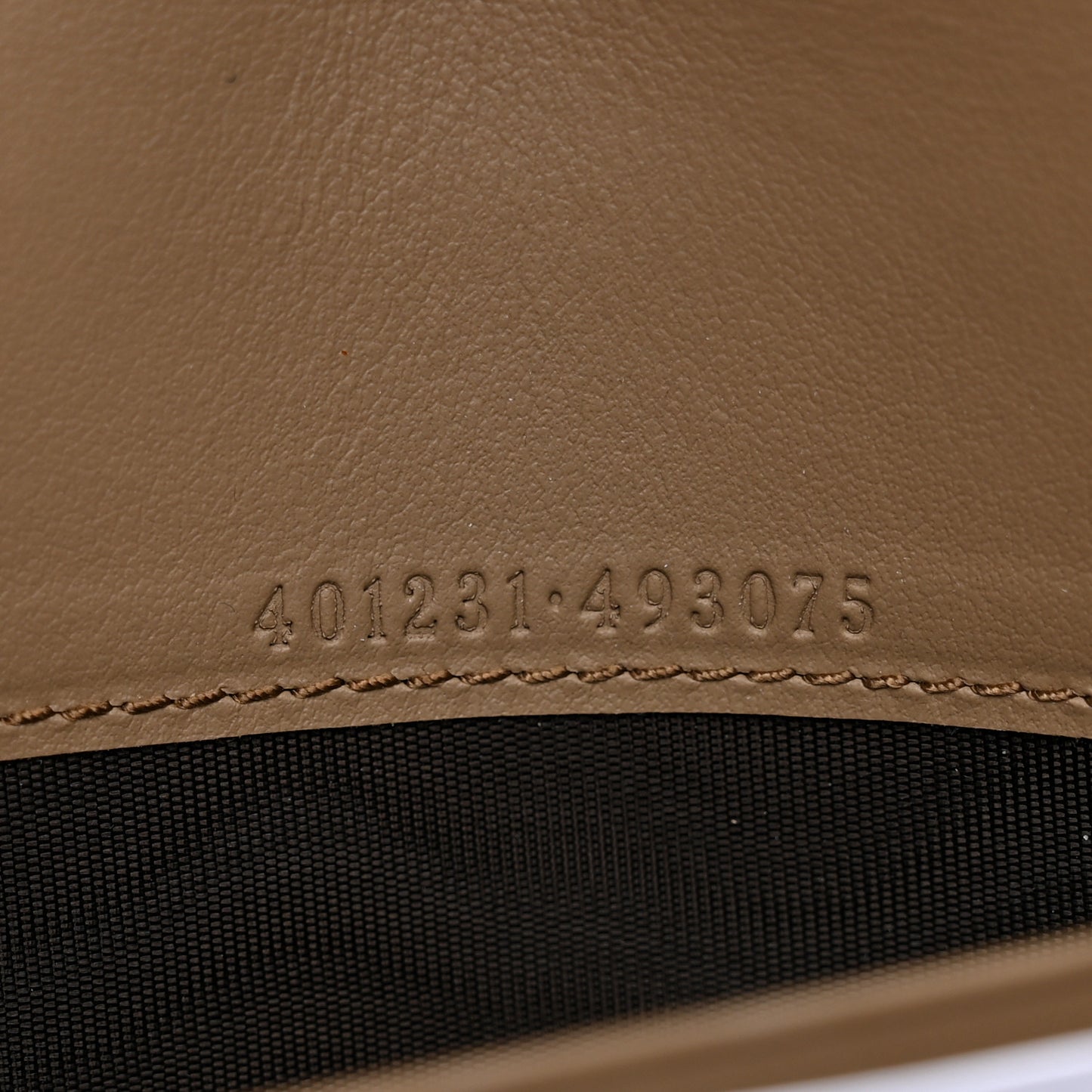 GG Supreme Monogram Mini Dionysus Chain Wallet Beige Taupe