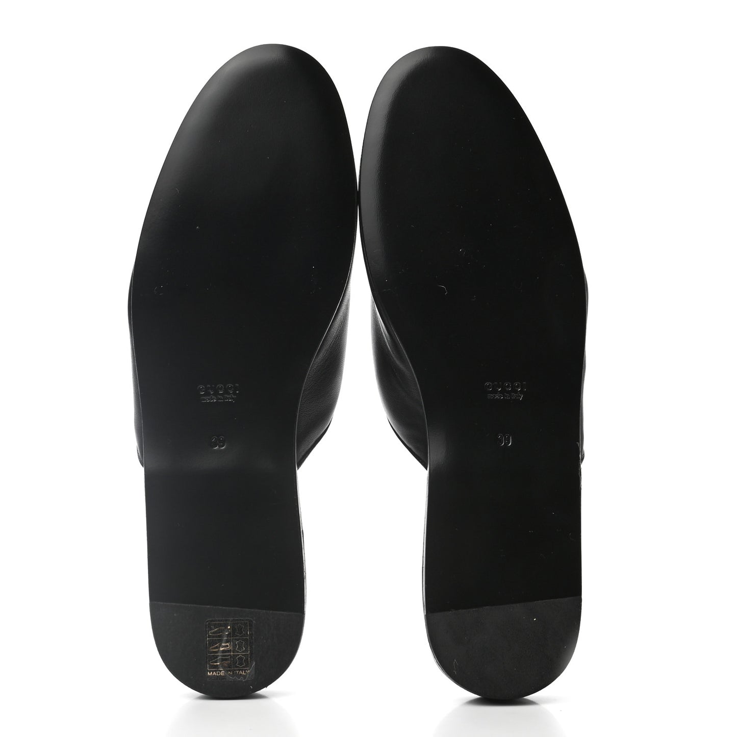 X MLB Lambskin NY Yankees Embroidered Womens GG Slippers 39 Black