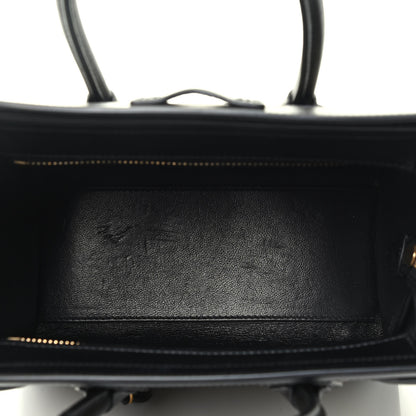 Celine Drummed Calfskin Nubuck Nano Tri-Color Luggage Beige 3 of 3