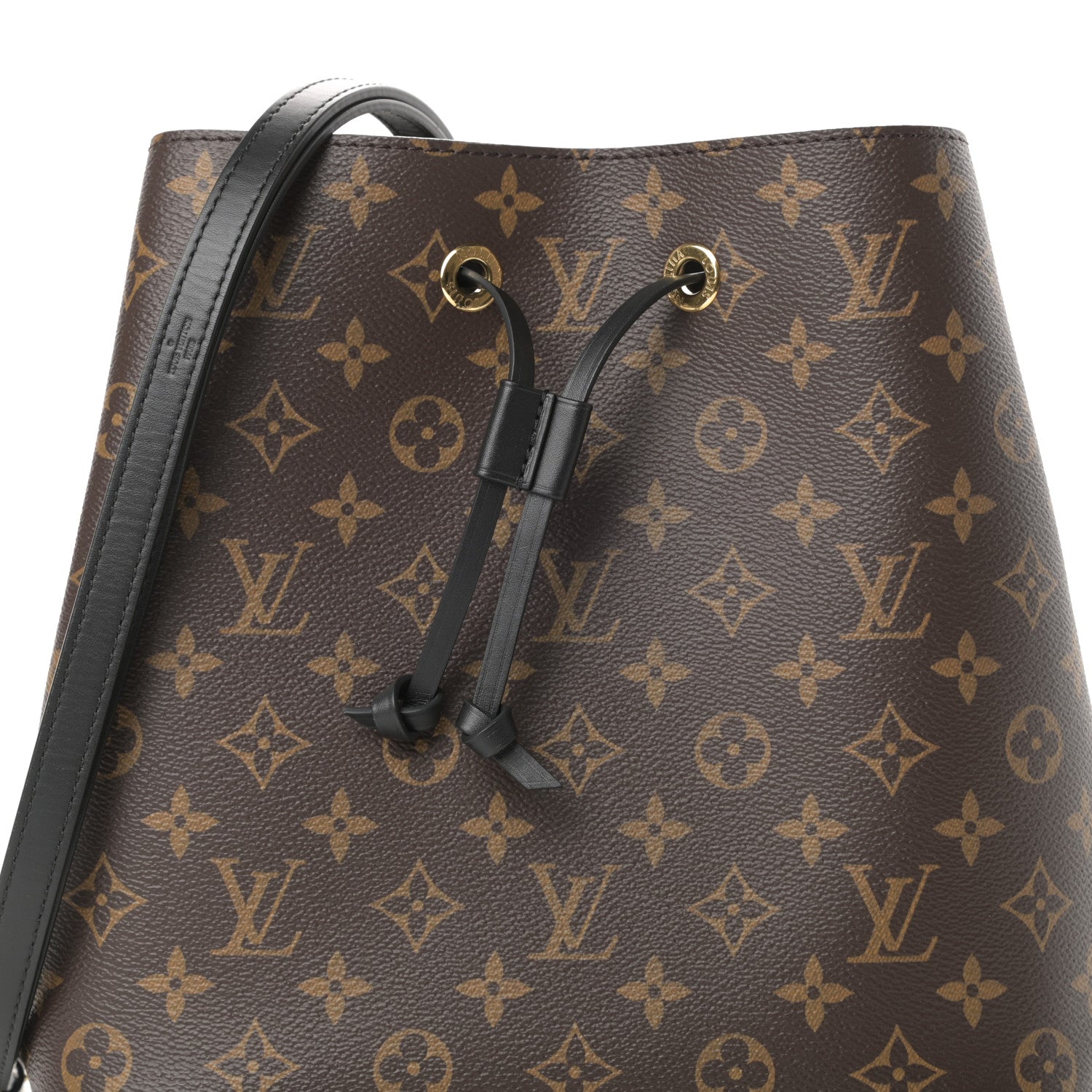 Louis Vuitton Monogram Neonoe MM Black 8 of 10