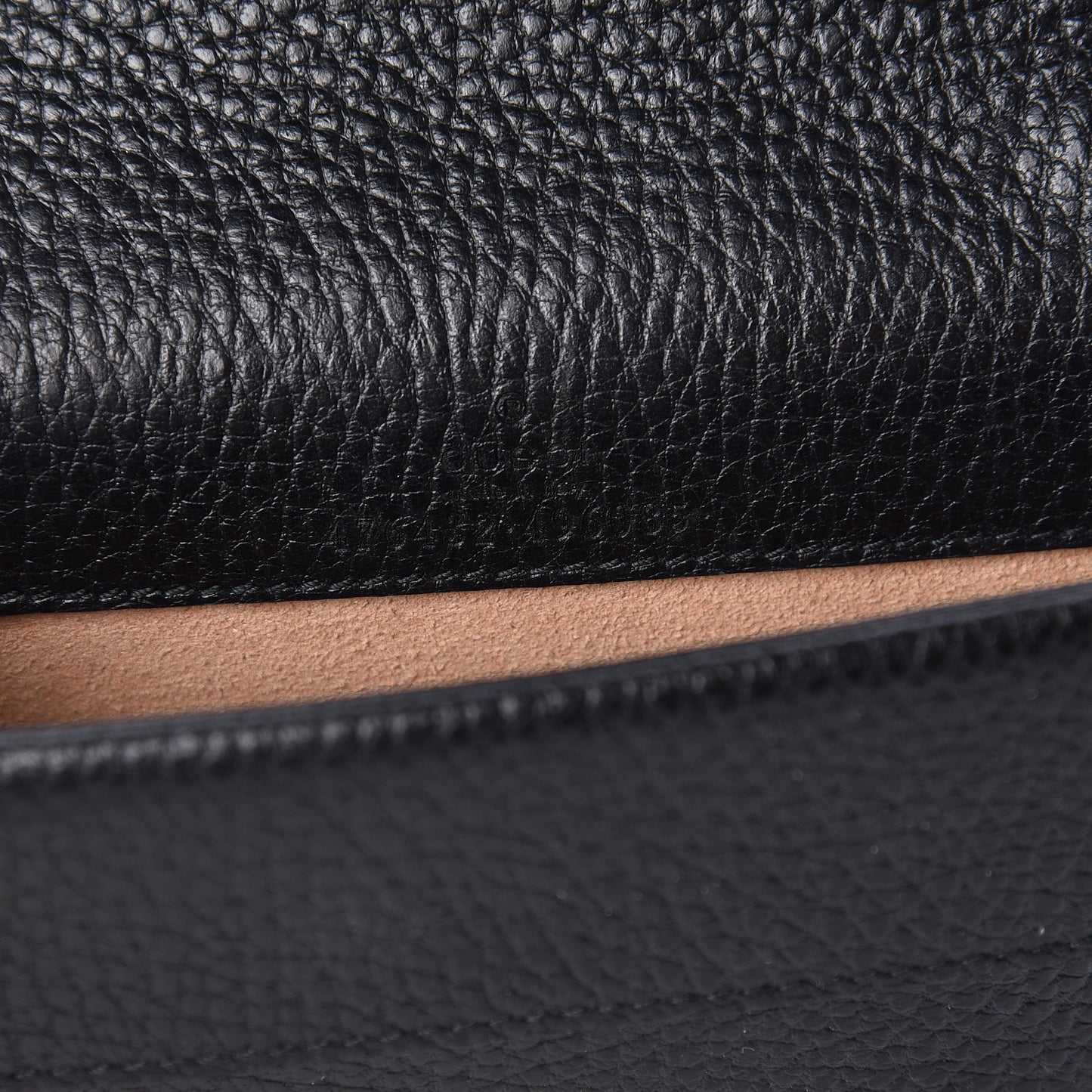 Calfskin Super Mini Dionysus Shoulder Bag Black