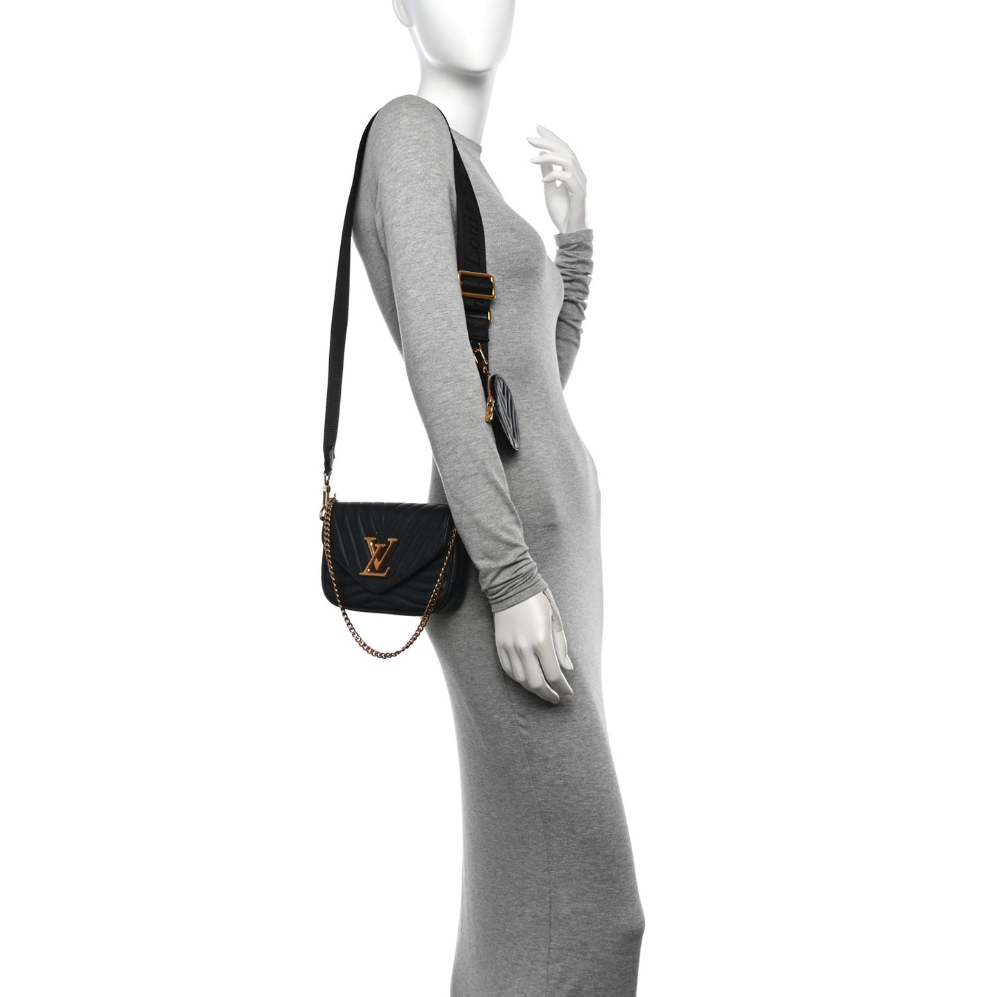 Calfskin New Wave Multi Pochette Black