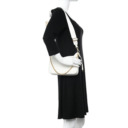 Prada Saffiano Re-Edition 2005 Shoulder Bag White 2 of 14