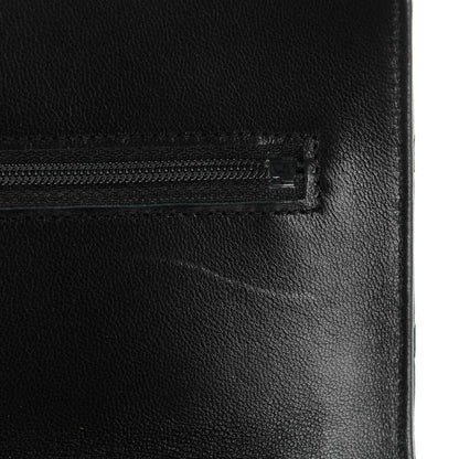 Chanel Lambskin Quilted Wallet On Chain WOC Black 7 of 9