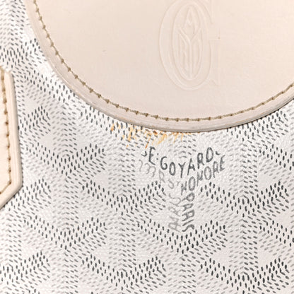 Goyard Goyardine Saint Jeanne GM Bowler White 10 of 13