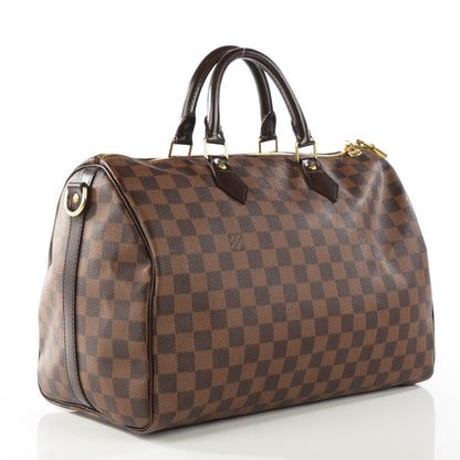 Louis Vuitton Damier Ebene Speedy Bandouliere 35 3 of 7