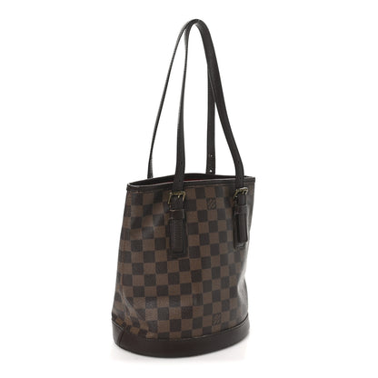 Louis Vuitton Damier Ebene Marais Bucket 23 3 of 13