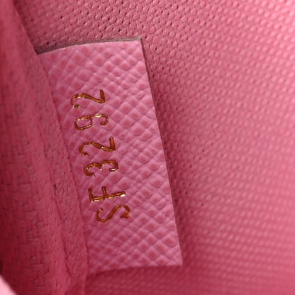 Louis Vuitton Monogram 2022 Christmas Animation Paris Mini Pochette Accessories Pink 6 of 9