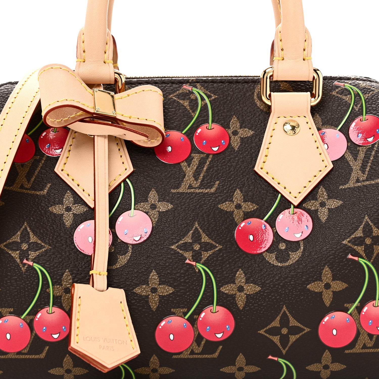 Louis Vuitton LV X TM Monogram Cerises Speedy Bandouliere 20 7 of 10