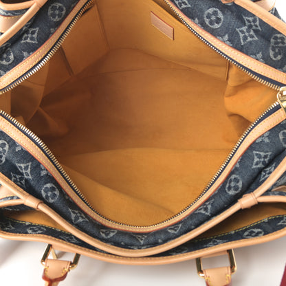 Louis Vuitton Denim Raye Cabas GM 6 of 13