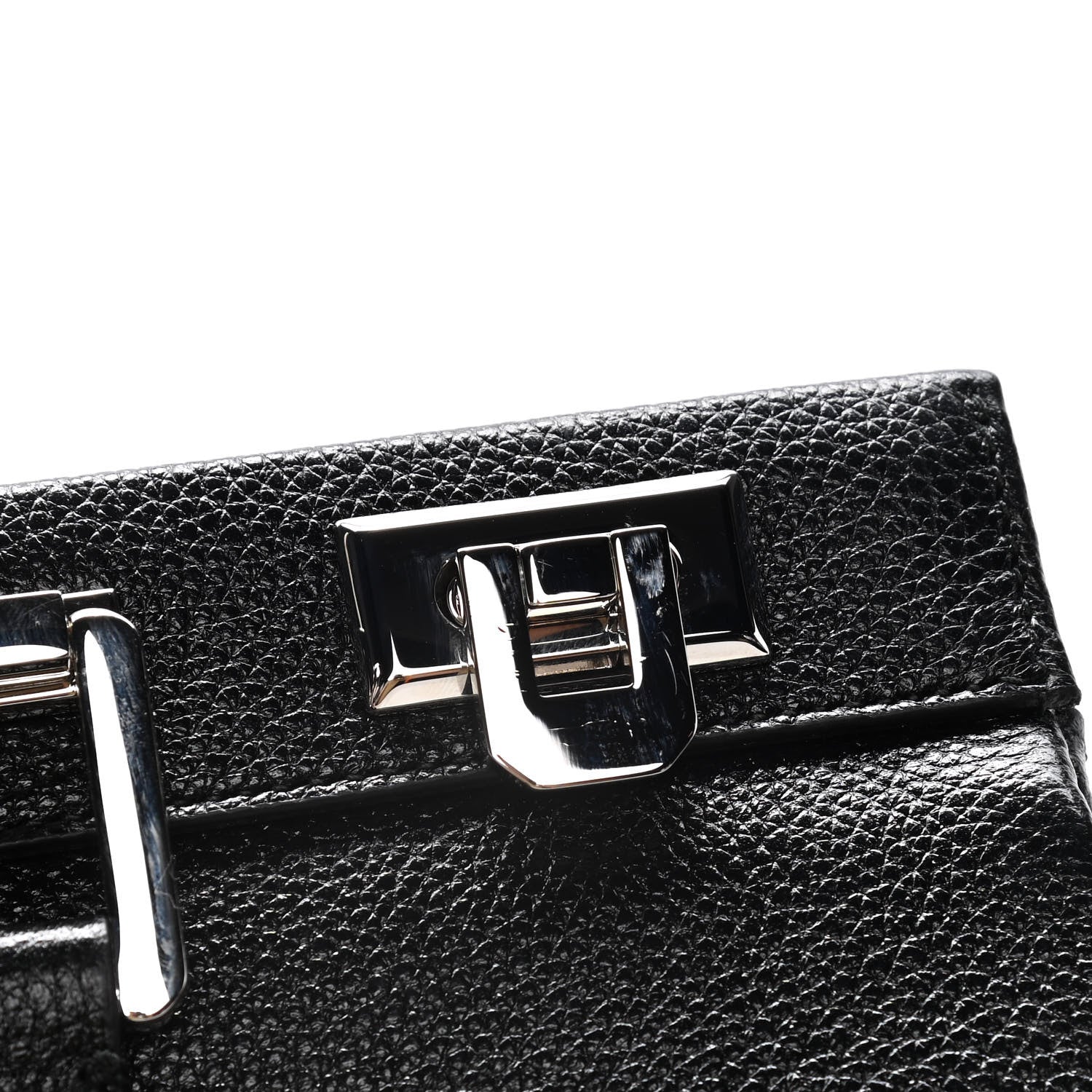 Gucci Grainy Calfskin Medium Zumi Top Handle Bag Black 15 of 17