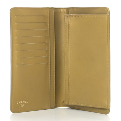 Chanel Metallic Aged Calfskin Quilted Boy Yen Wallet Gold 4 of 5