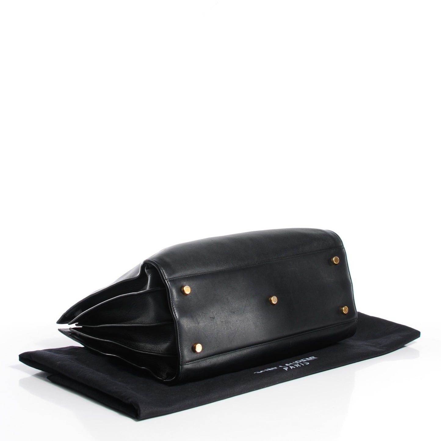 Calfskin Large Sac de Jour Carryall Black