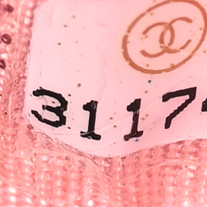 Chanel Lambskin Quilted Chanel Card Holder On Chain Pink 8 of 12