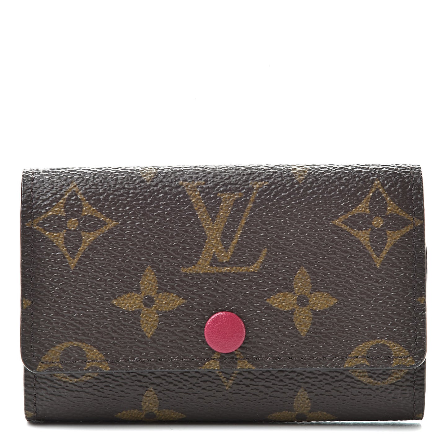 Monogram 6 Key Multicles Holder Fuchsia