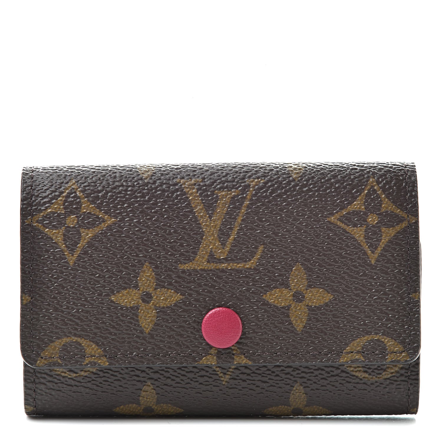 Louis Vuitton Monogram 6 Key Multicles Holder Fuchsia 1 of 8