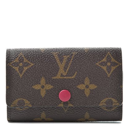 Louis Vuitton Monogram 6 Key Multicles Holder Fuchsia 1 of 8