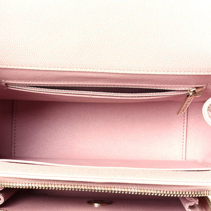Chanel Caviar Quilted Small Business Affinity Flap Light Pink 6 of 10