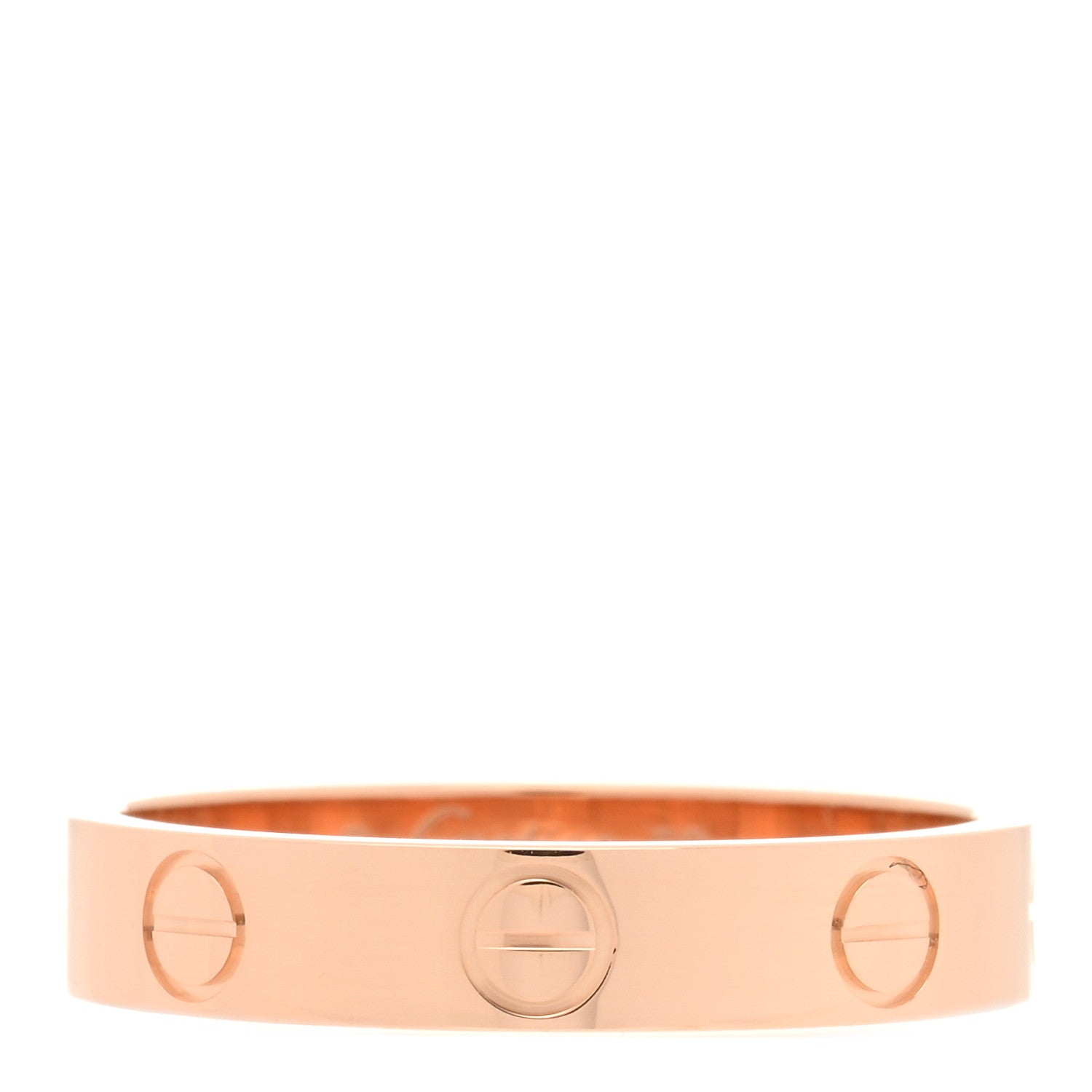 Cartier 18K Pink Gold 3.5mm LOVE Wedding Band Ring 52 6 1 of 4