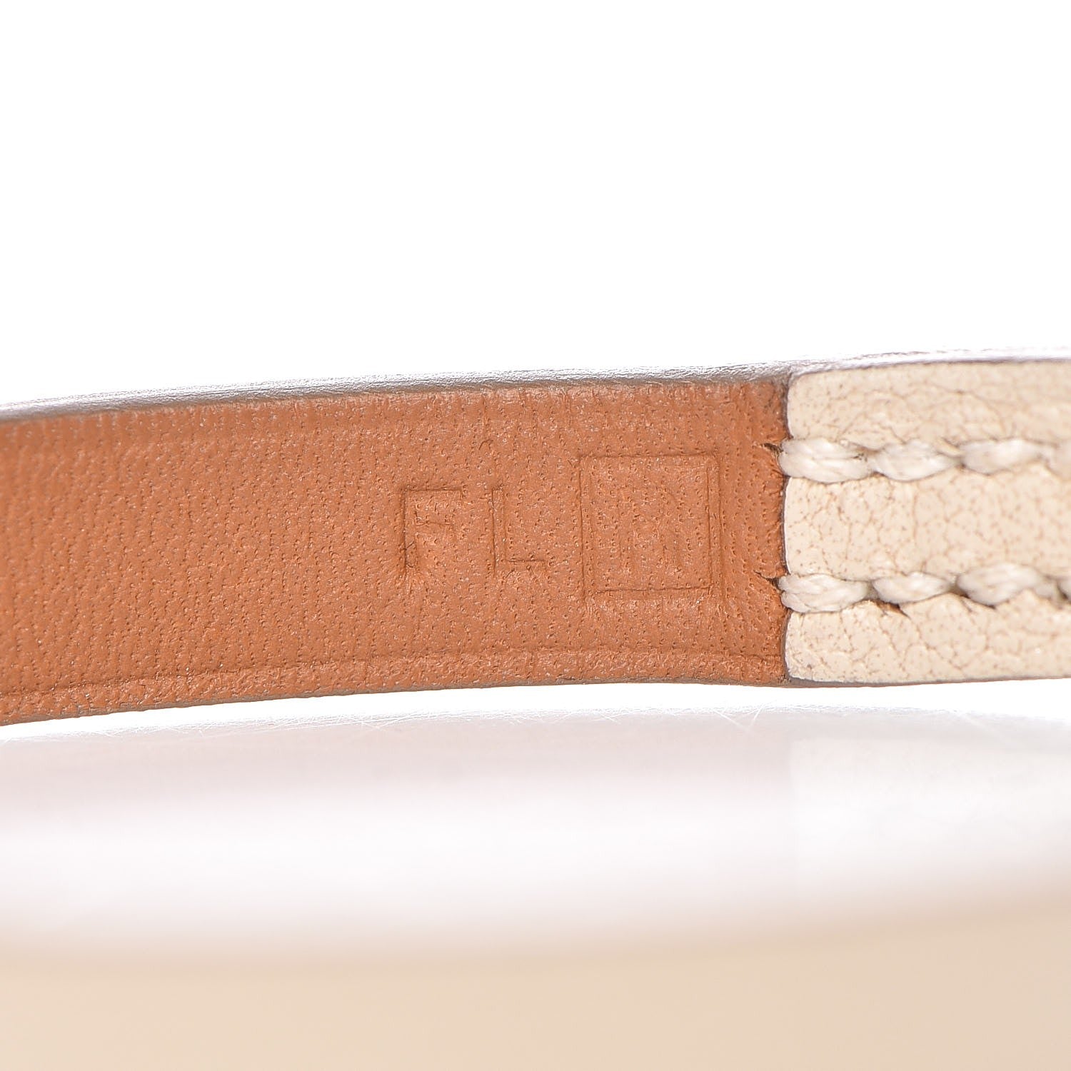 Hermes Swift Micro Rivale Bracelet S Craie 3 of 5