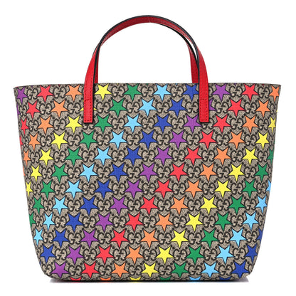 Gucci GG Supreme Monogram Childrens Star Print Tote Multicolor 1 of 10