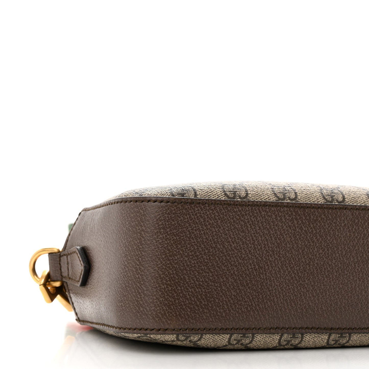 GG Supreme Monogram Web Neo Vintage Shoulder Bag Beige New Acero Crop
