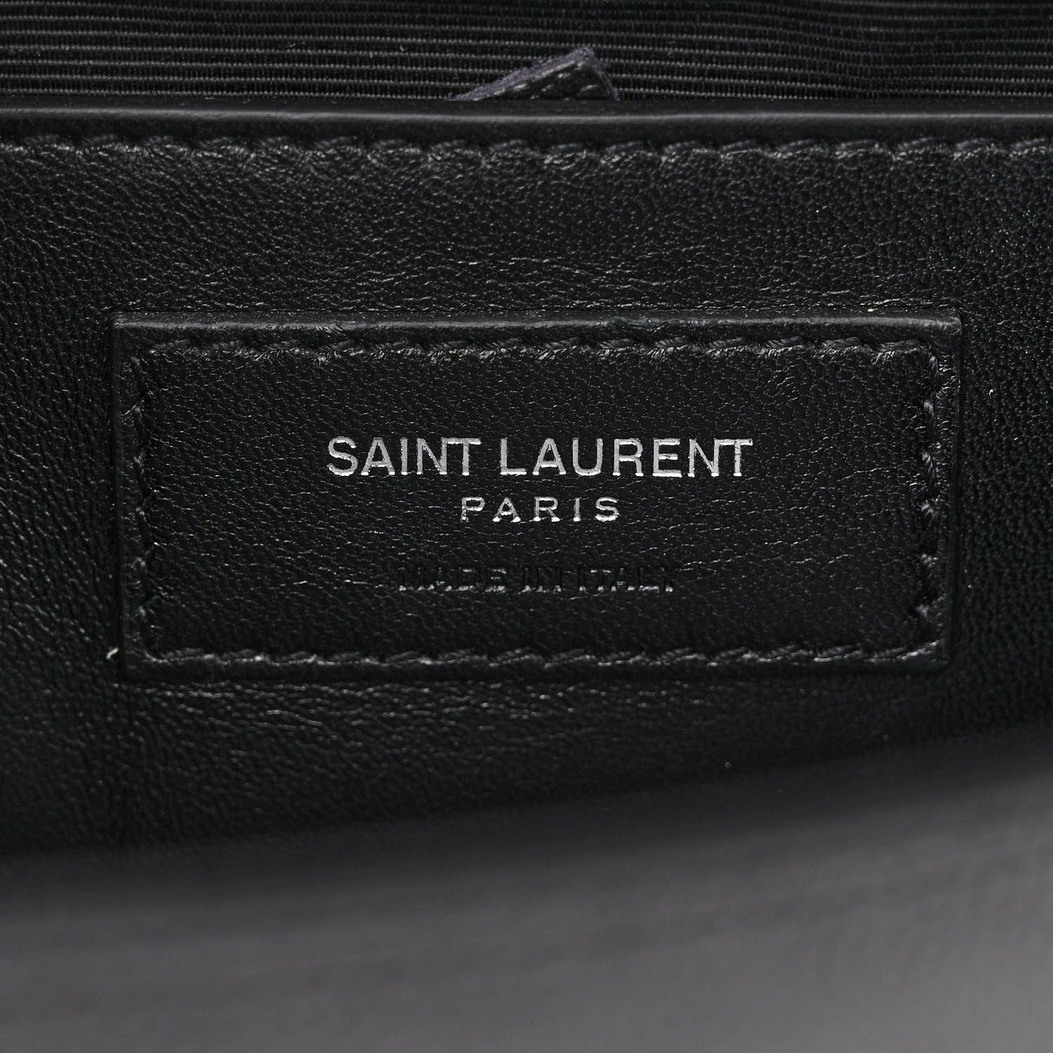 Saint Laurent Grain De Poudre Small Monogram Kate Satchel Black 6 of 10