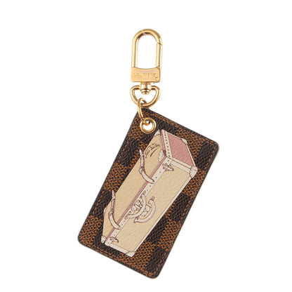 Louis Vuitton Damier Ebene Affiche Trunk Key Ring 1 of 4