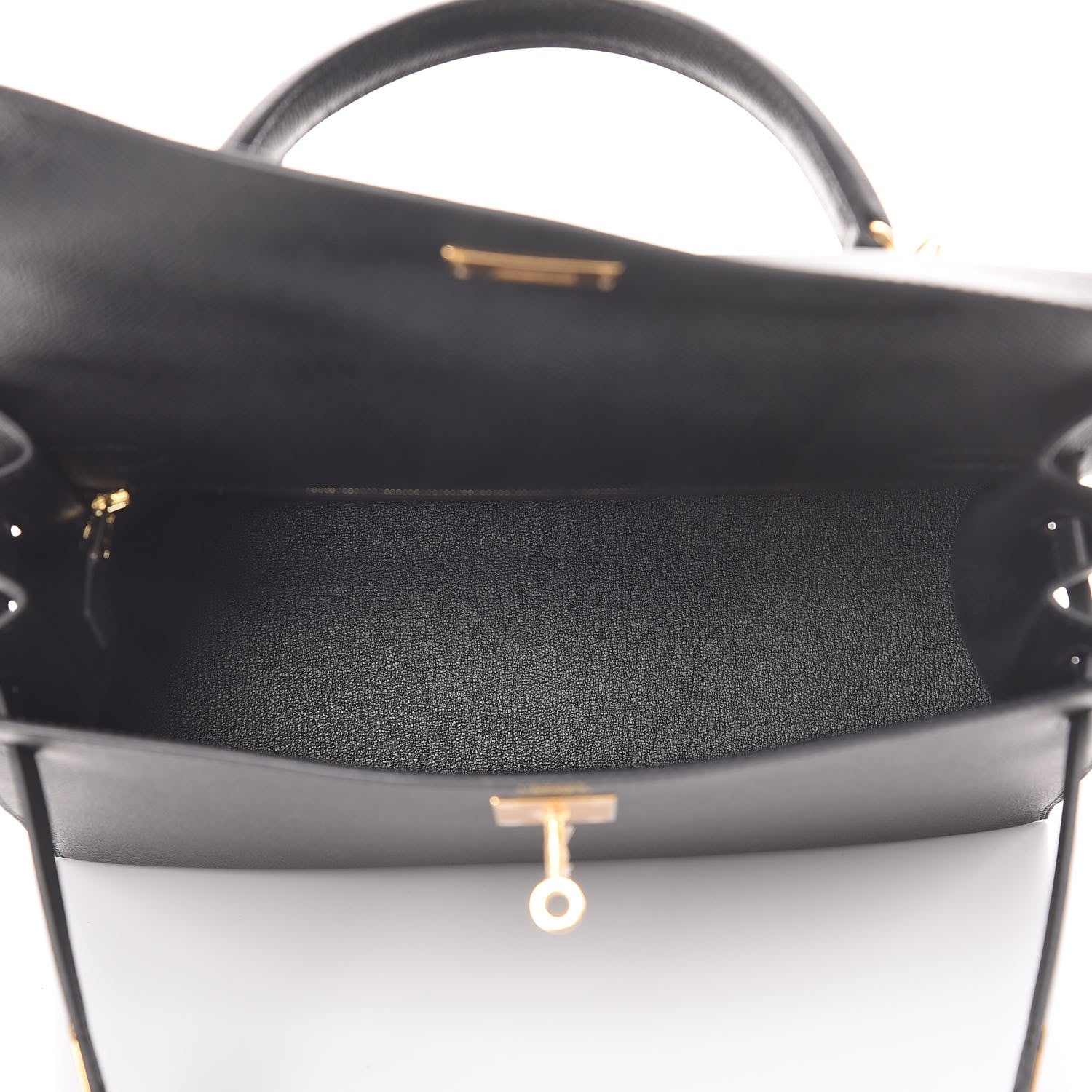 Hermes Epsom Kelly Sellier 32 Black 6 of 9