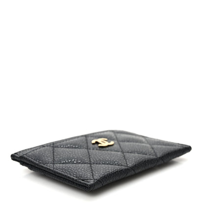 Chanel Caviar Quilted Card Holder Black 4 of 7