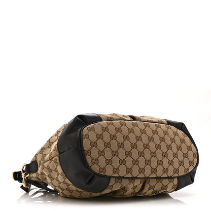 Gucci Monogram Medium Sukey Top Handle Dark Brown 4 of 11