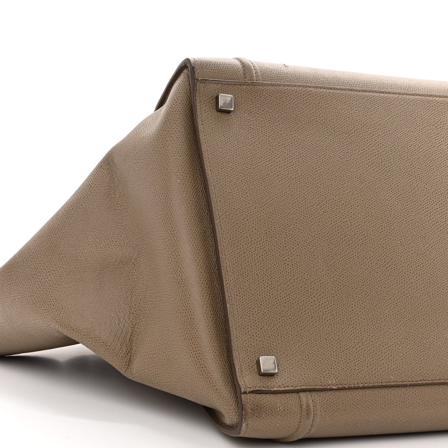 Grained Calfskin Medium Phantom Luggage Taupe