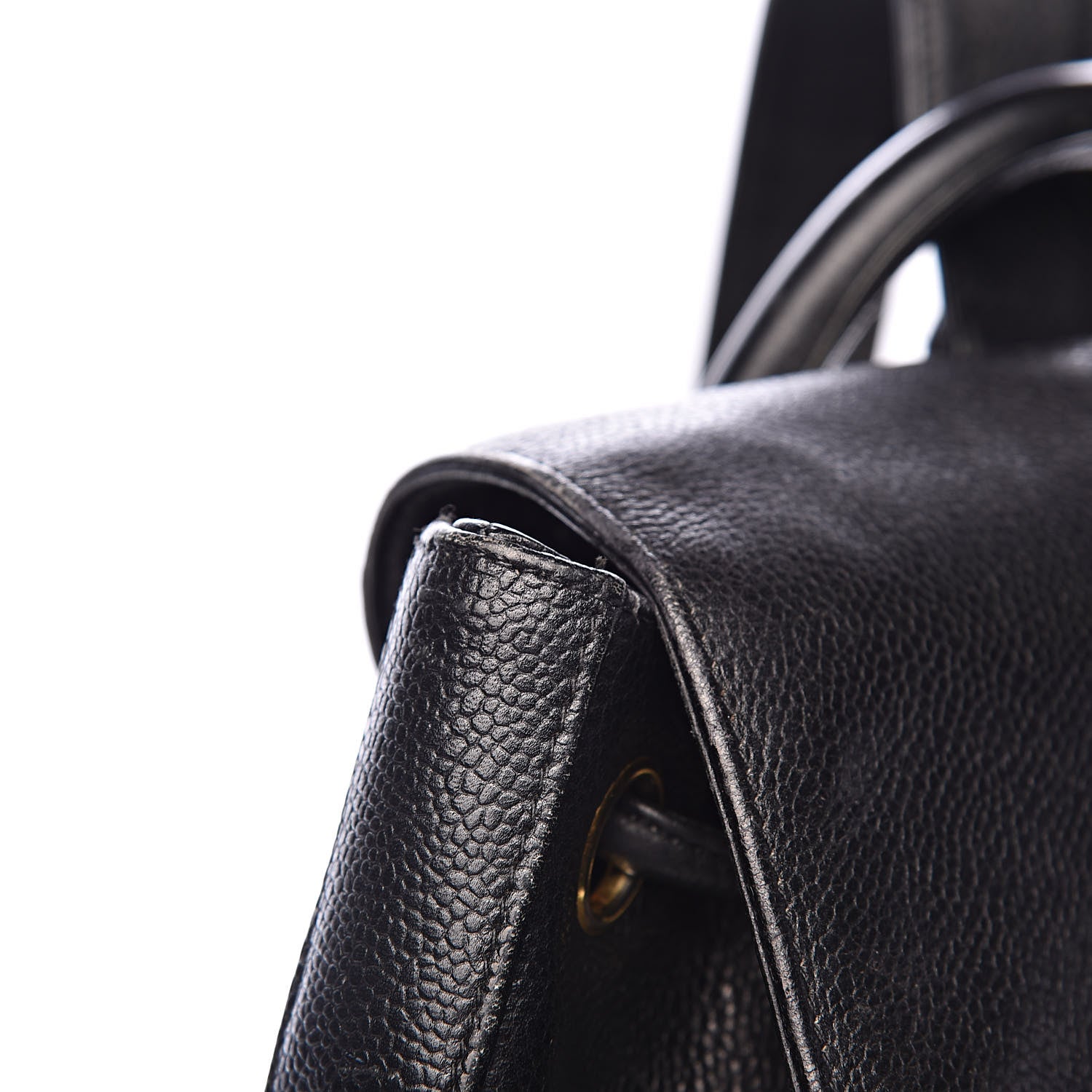 Chanel Caviar CC Backpack Black 27 of 29