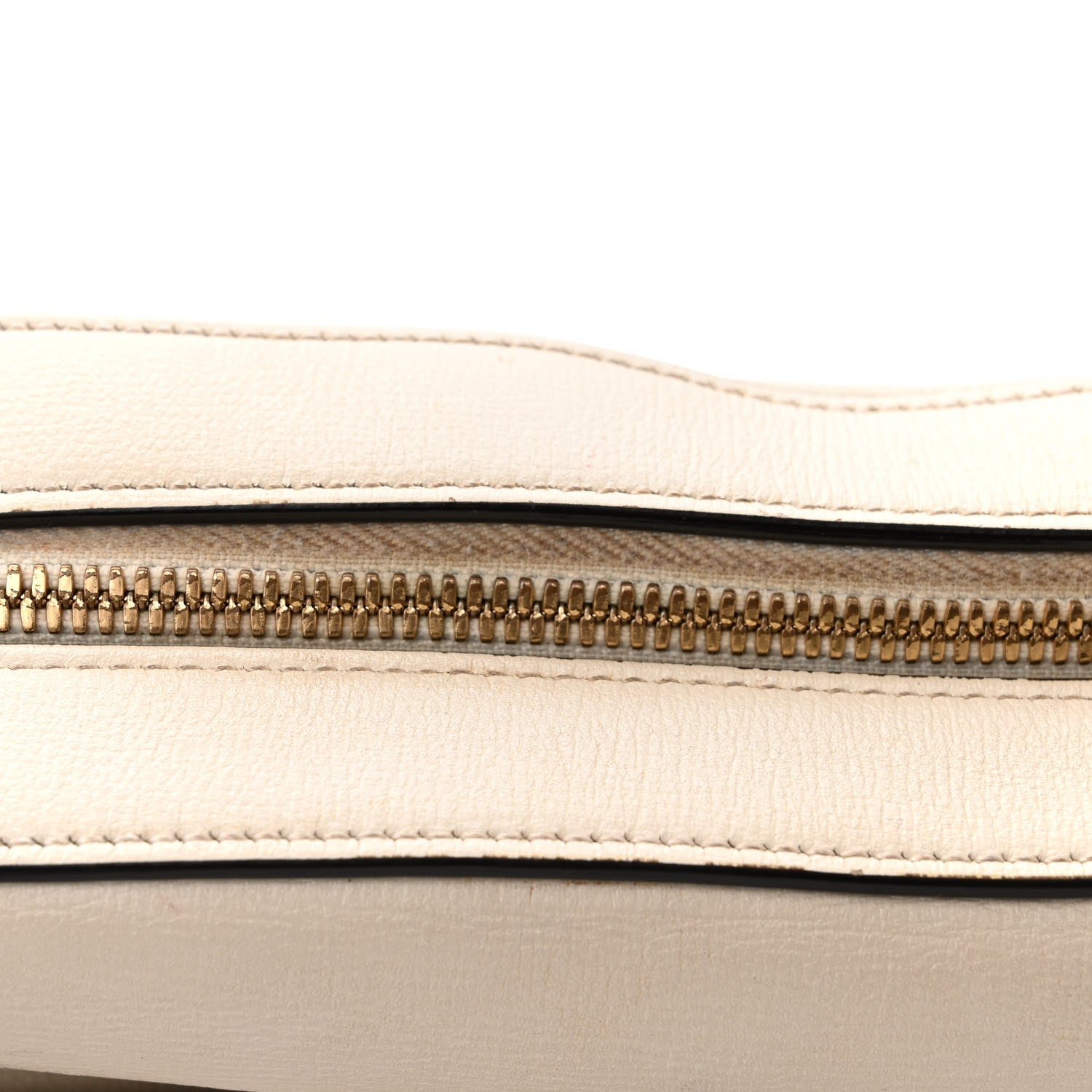 Gucci Azalea Calfskin Small Horsebit 1955 Shoulder Bag Mystic White 14 of 15