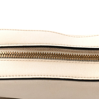 Gucci Azalea Calfskin Small Horsebit 1955 Shoulder Bag Mystic White 14 of 15