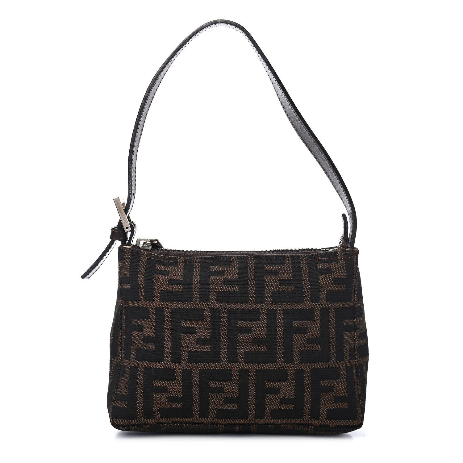 Fendi Zucca Mini Pochette Tobacco 1 of 4