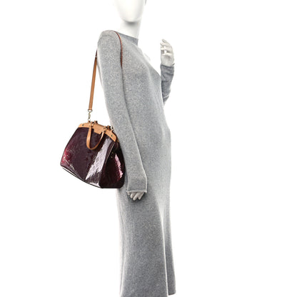 Louis Vuitton Vernis Brea MM Griotte 2 of 8