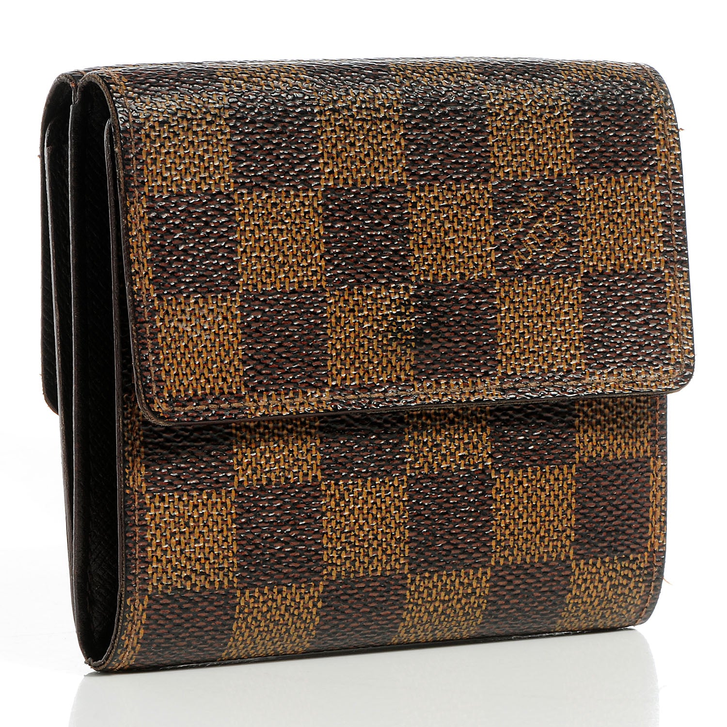 Louis Vuitton Damier Ebene Porte-Monnaie Billets Cartes Wallet 9 of 12