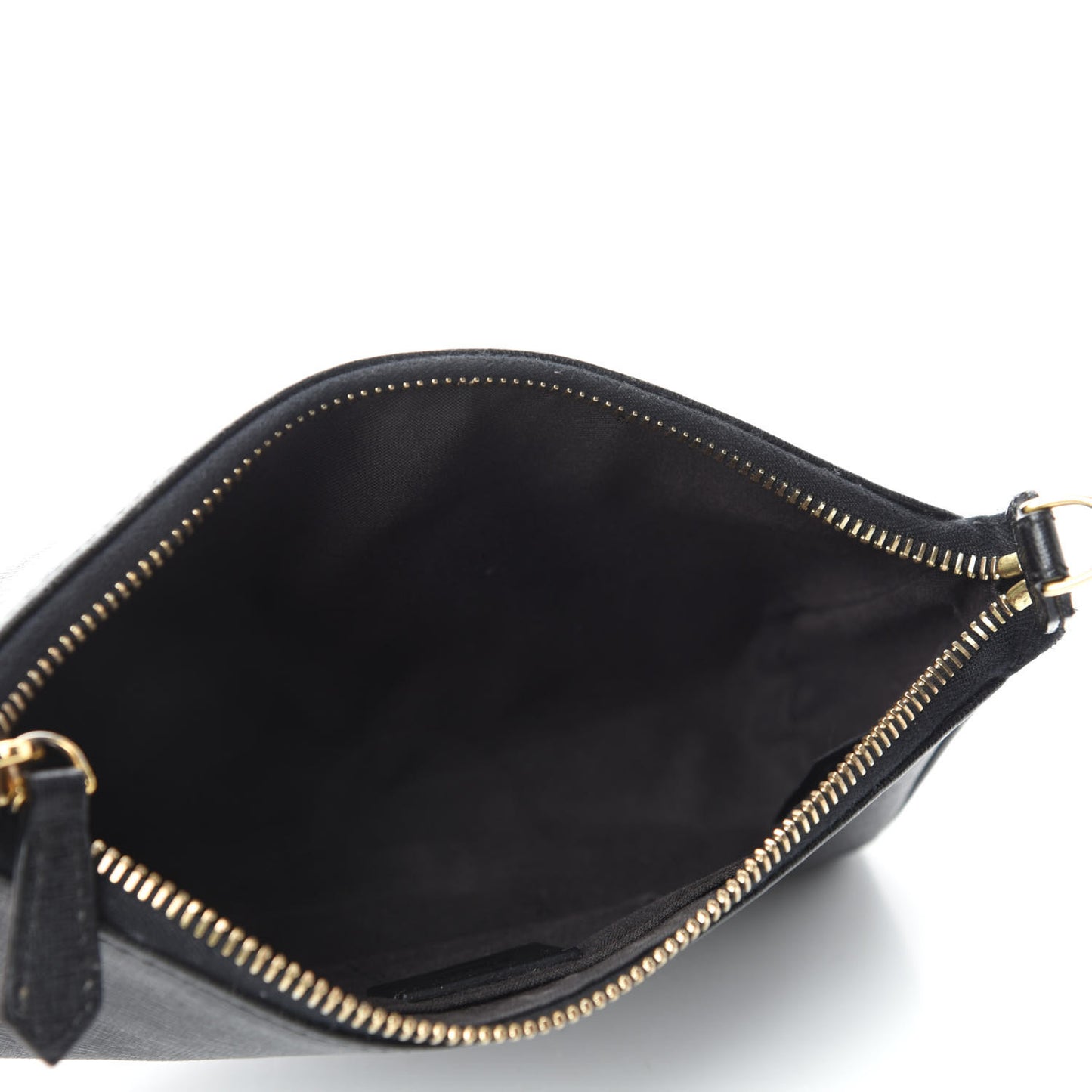 Vitello Elite Mini Pouch Crossbody Black