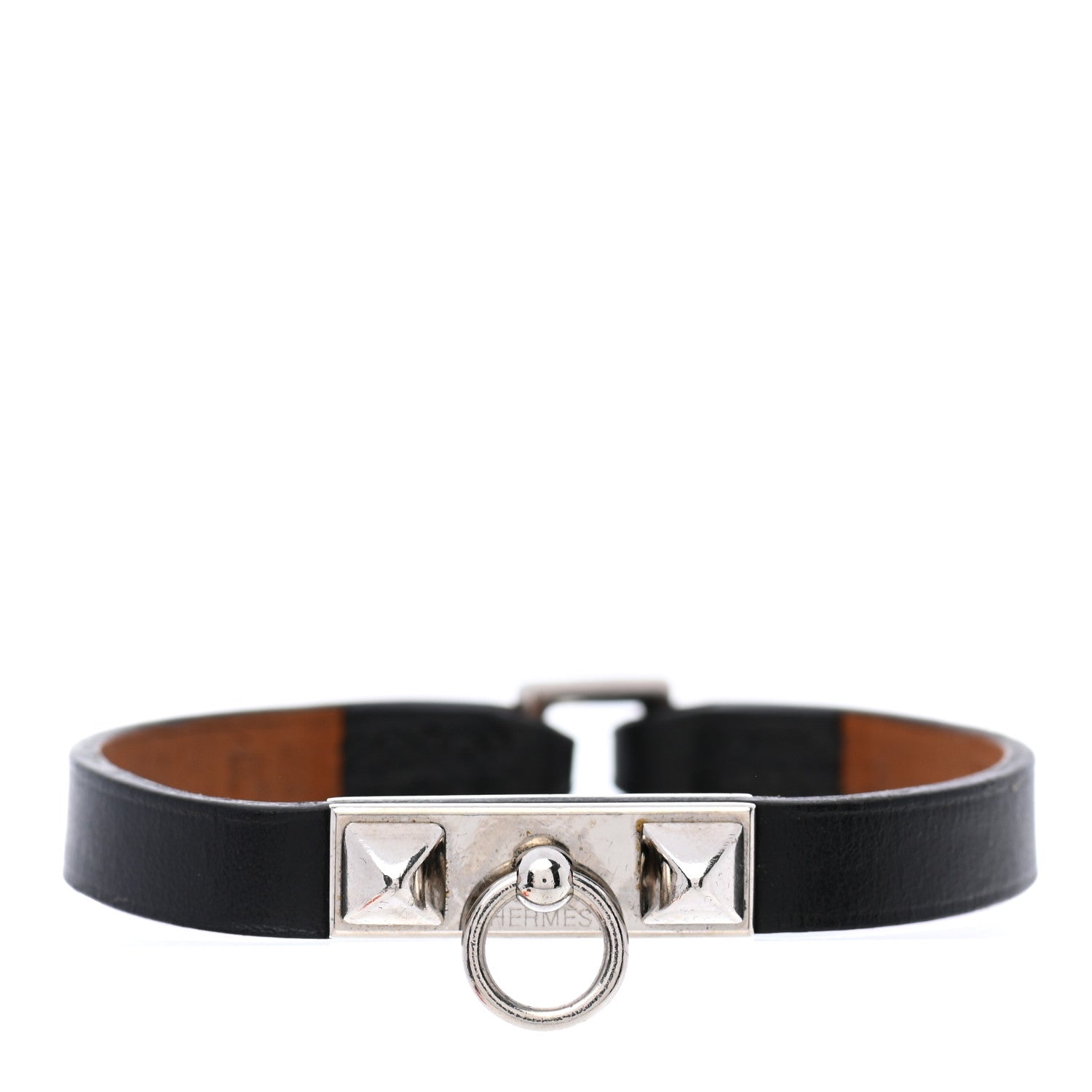 Hermes Chamonix Micro Rivale Bracelet S Black 1 of 7