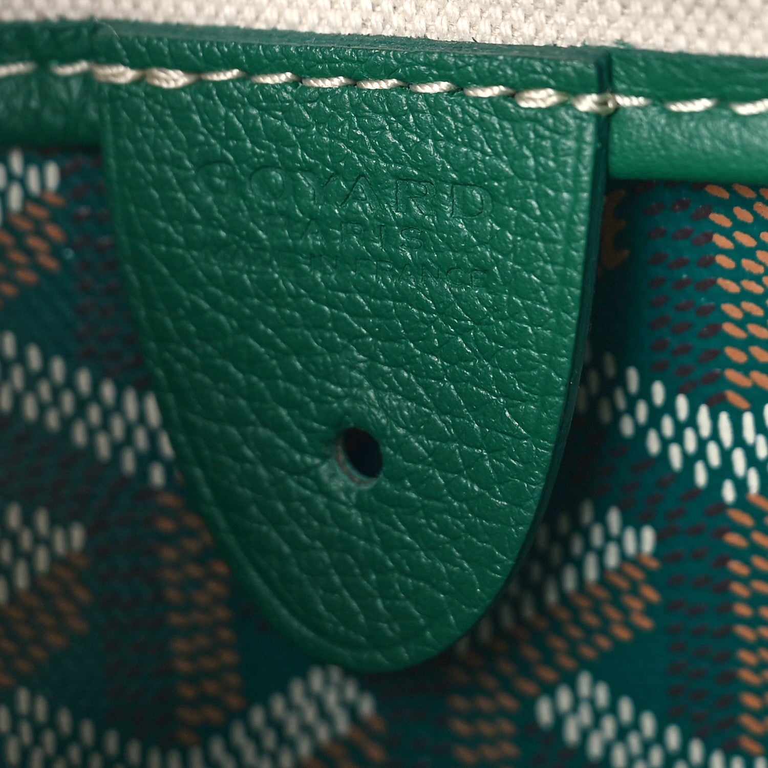 Goyard Goyardine Artois PM Green 6 of 8