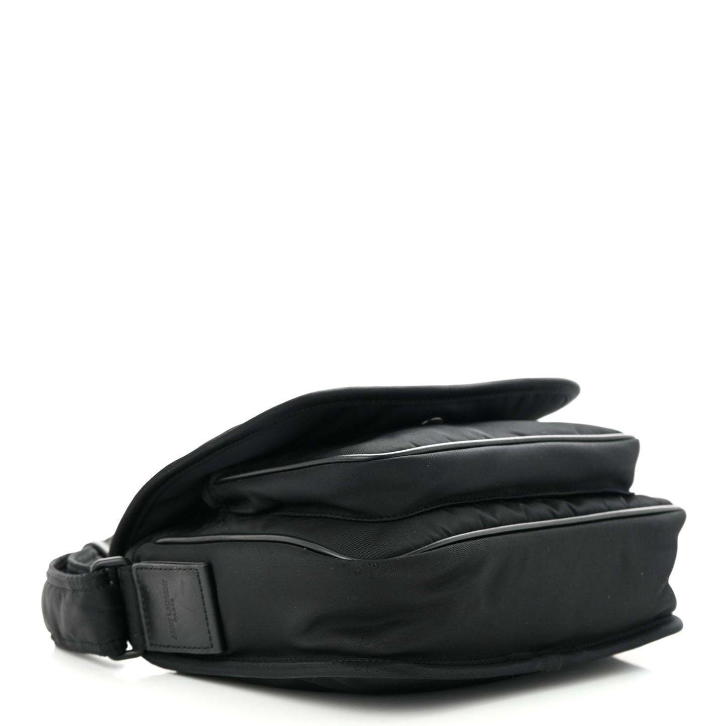 Econyl Nylon Small Niki Messenger Black