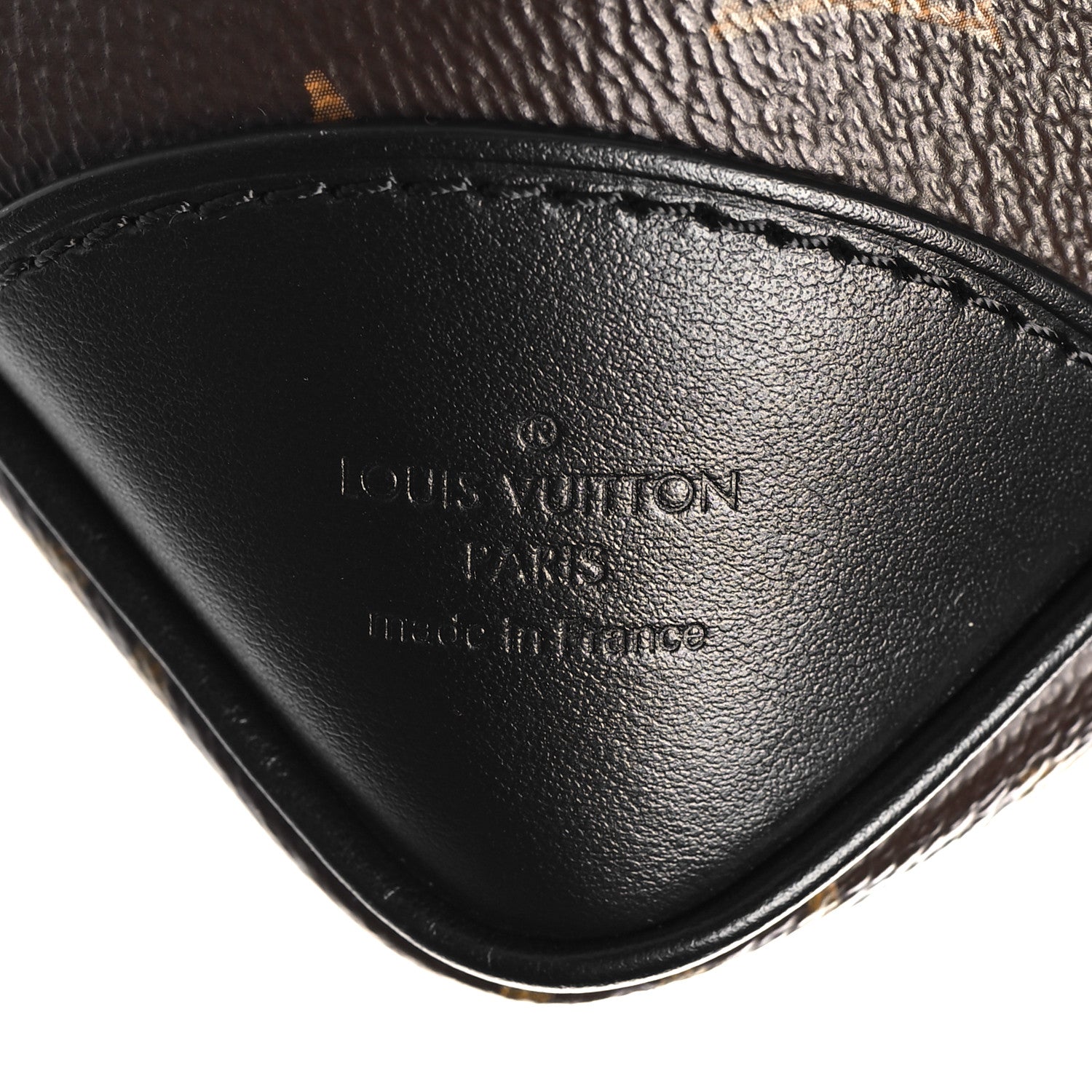 Louis Vuitton Monogram Odeon MM Black 6 of 9