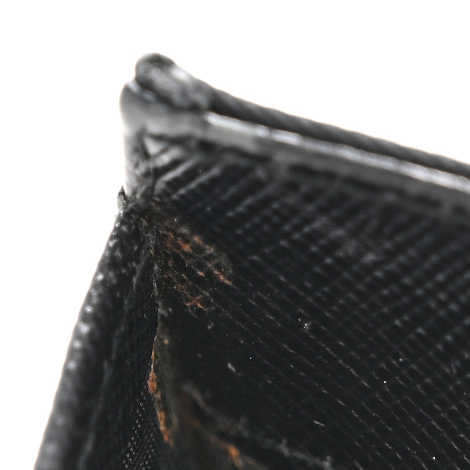 Prada Tessuto Nylon Tri-Fold Compact Wallet  Black 15 of 24