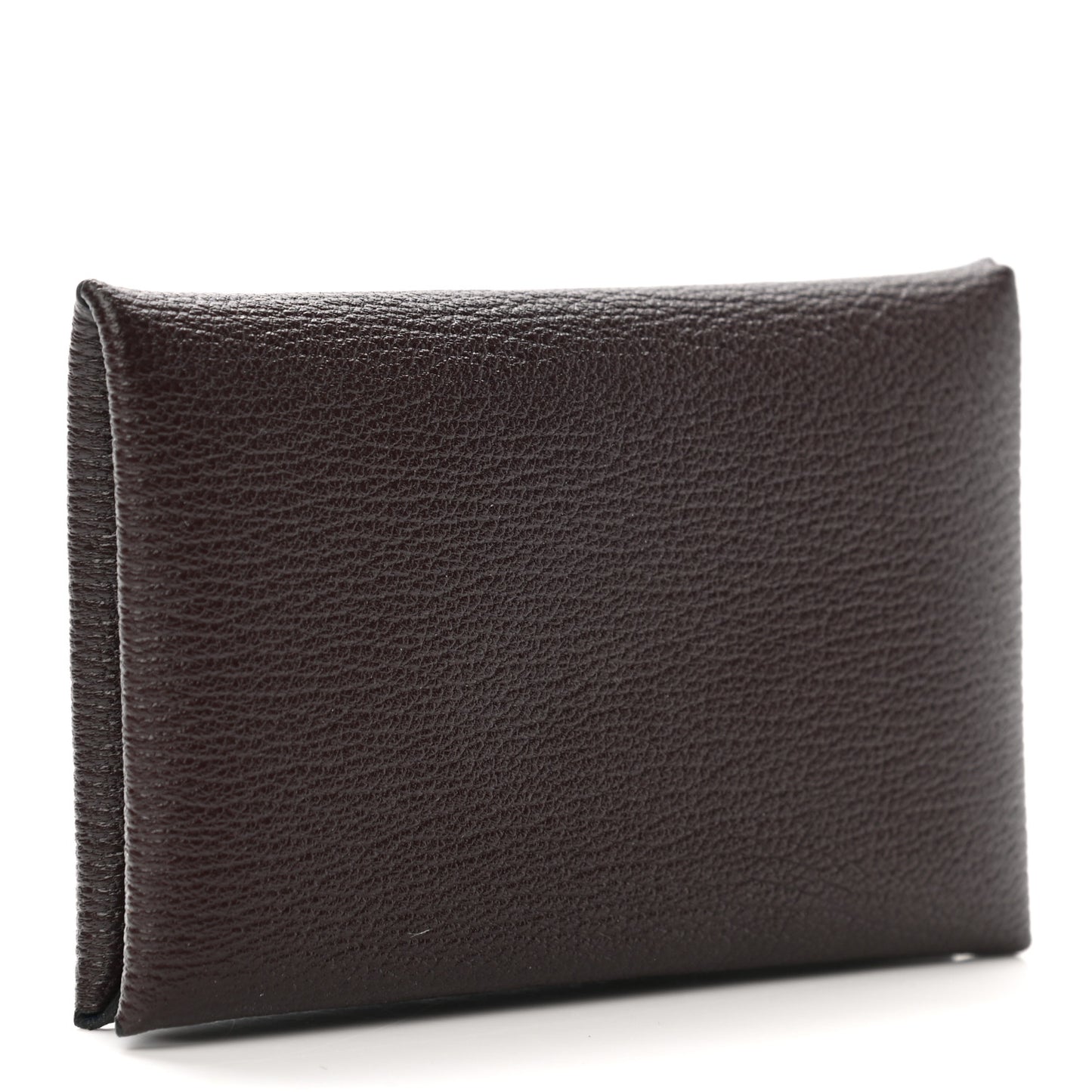 Chevre Mysore Verso Calvi Card Case Rouge Sellier Bleu Electrique