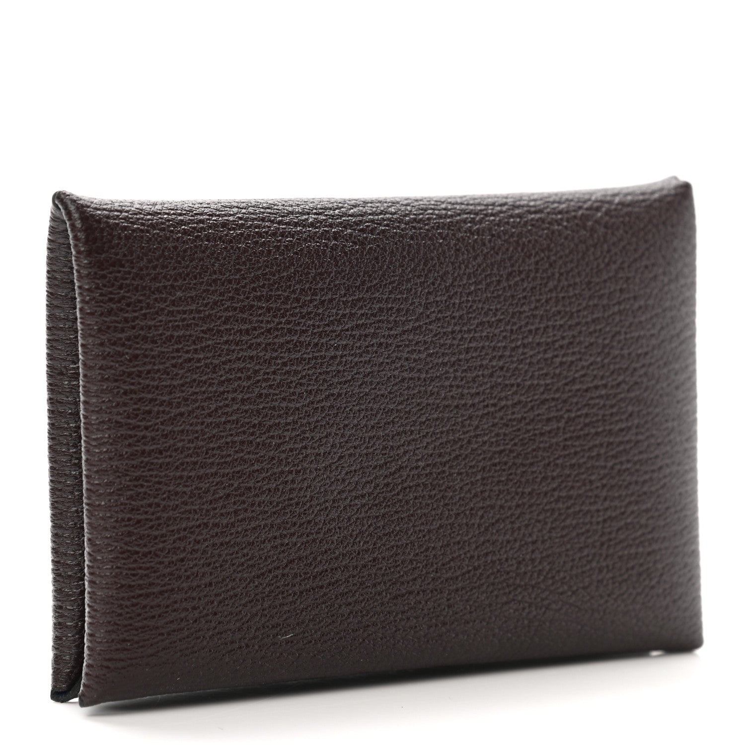 Hermes Chevre Mysore Verso Calvi Card Case Rouge Sellier Bleu Electrique 3 of 8