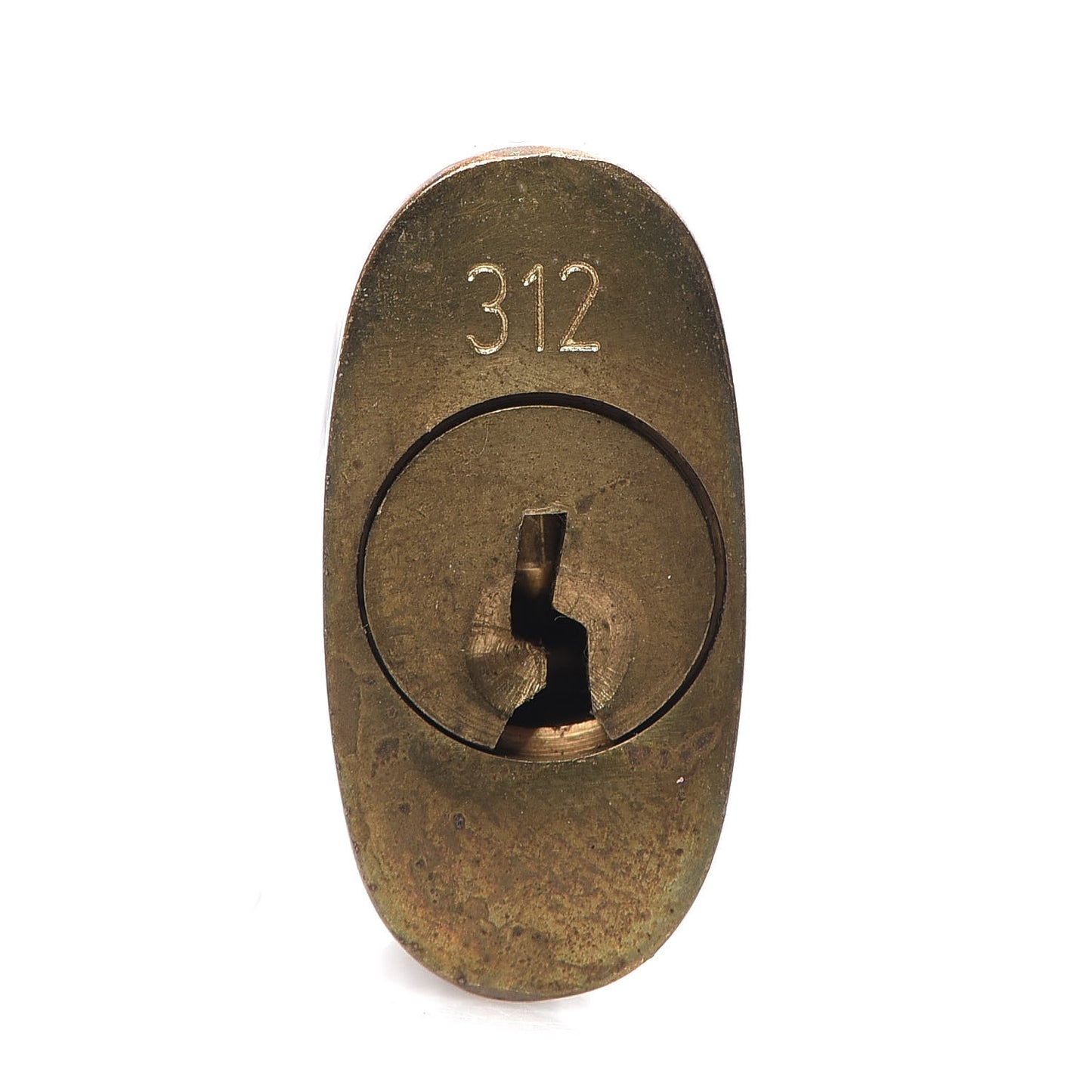 Brass Lock and 2 Keys Set #312